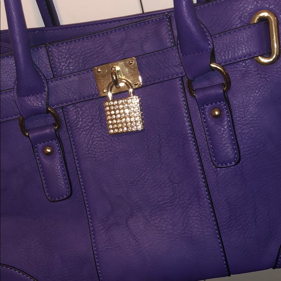 Charming charlie purple purse Clearance